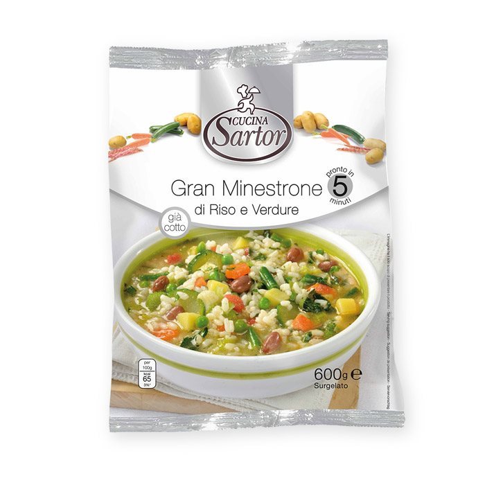 Gran Minestrone Di Riso E Verdure